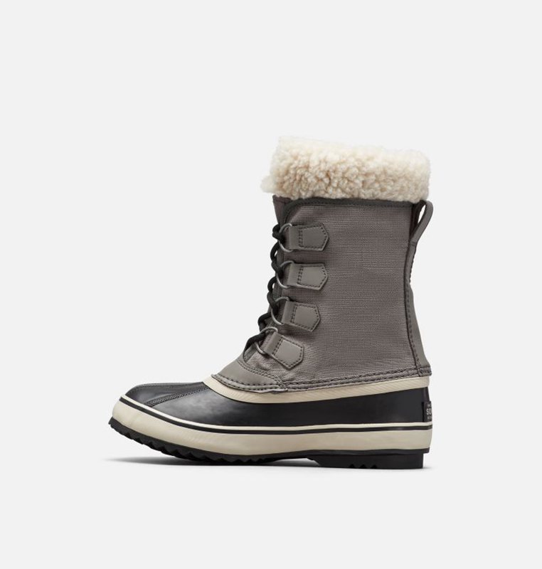 Botas Nieve Sorel Mujer - Invierno Carnival™ Bajas Gris/Negras - 34176-TDXZ